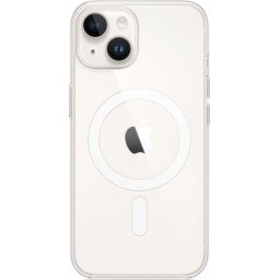 Husa Clear Case with MagSafe pentru iPhone 14, Transparent