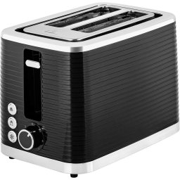Prajitor de paine ST 2750 Stripe, 930 W, 2 felii, Negru