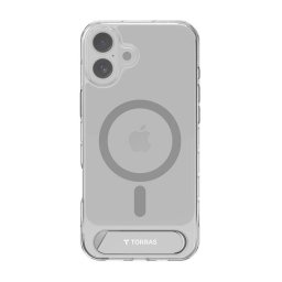 Husa Torras Pstand Series Case for iPhone 16 (Transparent)