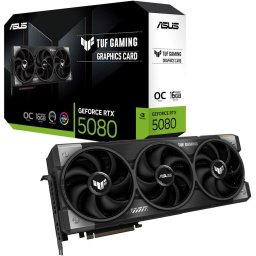 Placa video TUF Gaming GeForce RTX 5080 OC Edition, 16GB GDDR7