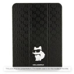 Husa pentru iPad Air 13 (2024) - Karl Lagerfeld Saffiano Magnetic Karl &Choupette (KLFC13RM24SAKCK) - Black