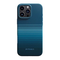 Husa Husa Pitaka MagEZ Pro, Military Grade, pentru iPhone 16 Pro, MagSafe, Moonrise