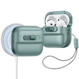 Husa pentru Apple AirPods 4 - ESR Pulse Magnetic HaloLock - Green