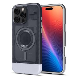Husa Spigen Classic C1 MagSafe graphite - Husă telefon - compatibil cu Apple iPhone 16 Pro Max - MagSafe