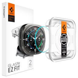 Spigen Glass tR EZ Fit 2 Pack , transparency - Samsung Galaxy Watch Ultra