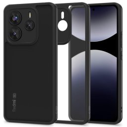 Husa Husă Tech-Protect Magmat pentru Xiaomi Redmi Note 14 5G, finisaj mat, protecție premium, neagră