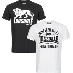 Set barbati, Lonsdale 114063-White/Black