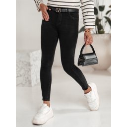 Blugi skinny pentru femei BLACKIN negri