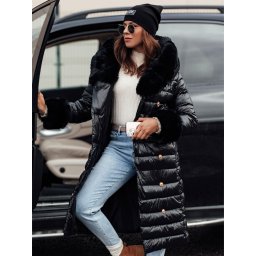 Palton matlasat de iarnă pentru femei HORIZON negru
