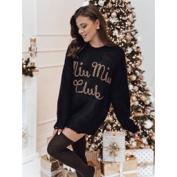 Pulover negru pentru femei MIU MIU