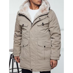 Parka de iarnă pentru bărbați cu glugă