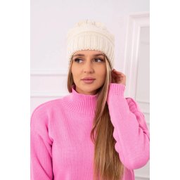 Women's cap Elora K336 ecru