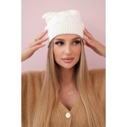 Leonia K342 ecru women's cap