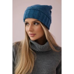 Women's cap Dagmara K332 dark denim