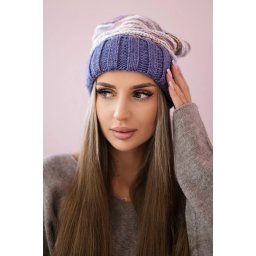 Women's cap Feba K330 purple