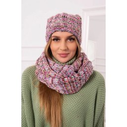 Women's set with fleece 4 Pory Roku K263 pink