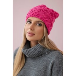 Women's cap Dagmara K332 pink