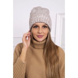 Women's cap Delia K260 light beige