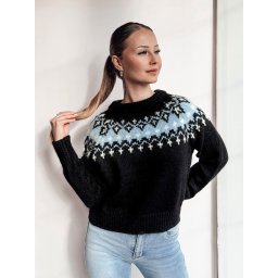 Pulover de damă SKADOVA negru