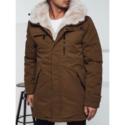 Parka de iarnă pentru bărbați cu glugă