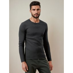 Pulover antracit pentru bărbați DStreet