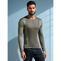 Pulover bărbătesc DStreet kaki