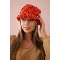 marka niezdefiniowana Cap with fleece Roma Bis K235 foxy
