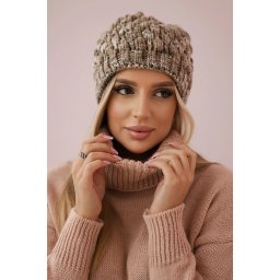 marka niezdefiniowana Cap K156 light brown