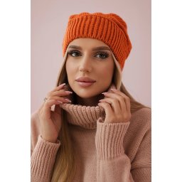 marka niezdefiniowana Women's cap Ingrid K371 orange