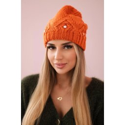 marka niezdefiniowana Women's cap Ramona K383 orange