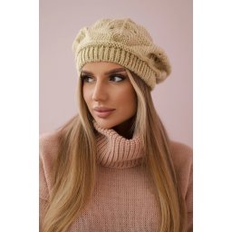 marka niezdefiniowana Women's cap Sofia K369 light beige