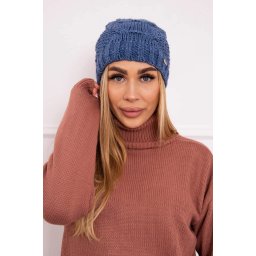 marka niezdefiniowana Cap with fleece Karolina K243 jeans