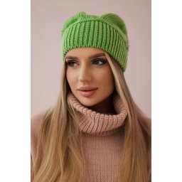 marka niezdefiniowana Women's cap Ingrid K371 pistachio