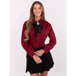 Shirt-DHJ-KS-9236.92P-burgundy