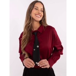 Shirt-DHJ-KS-9213.86-burgundy