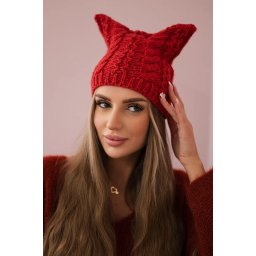 Kesi Cap with fleece Rabbid K237 raspberry