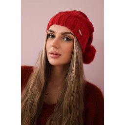 Kesi Cap with fleece Sandra K210 raspberry