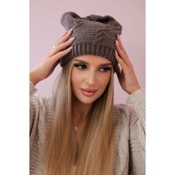 Kesi Women's cap Lorena K377 mocca