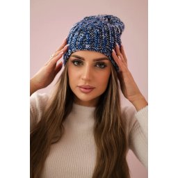 Kesi Cap with fleece Merry K225 mauve-blue