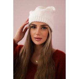 Kesi Women's cap Lorena K377 white