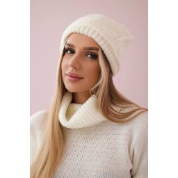 Kesi Women's cap Klarysa K393 ecru