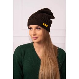 Kesi Women's cap Maryna K407 brown