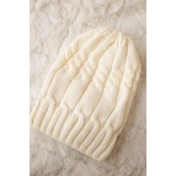 Kesi Cap with fleece Iwona K221 ecru