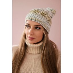 Kesi Cap with fleece Melisa K241 foxy+olive