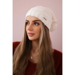 Kesi Cap with fleece Sandra K210 white