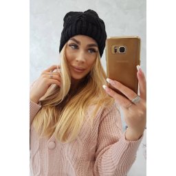 Kesi Cap with fleece Sylwia K244 black