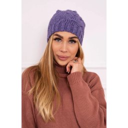 Kesi Cap with fleece Karolina K243 purple