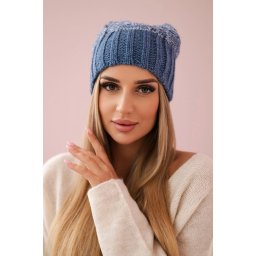 Kesi Cap with fleece Paryż K213 jeans