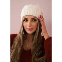 Kesi Cap with fleece Sandra K210 ecru