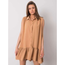 Dress-341-SK-5183.09-camel